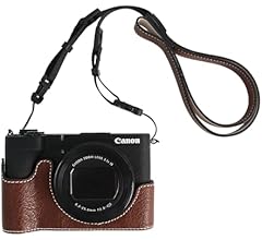 Canon PowerShot S95 元箱付 純正レザーケースセット PU レザーケース Canon Powershot G9X Mark II G9X2 G9XII S90